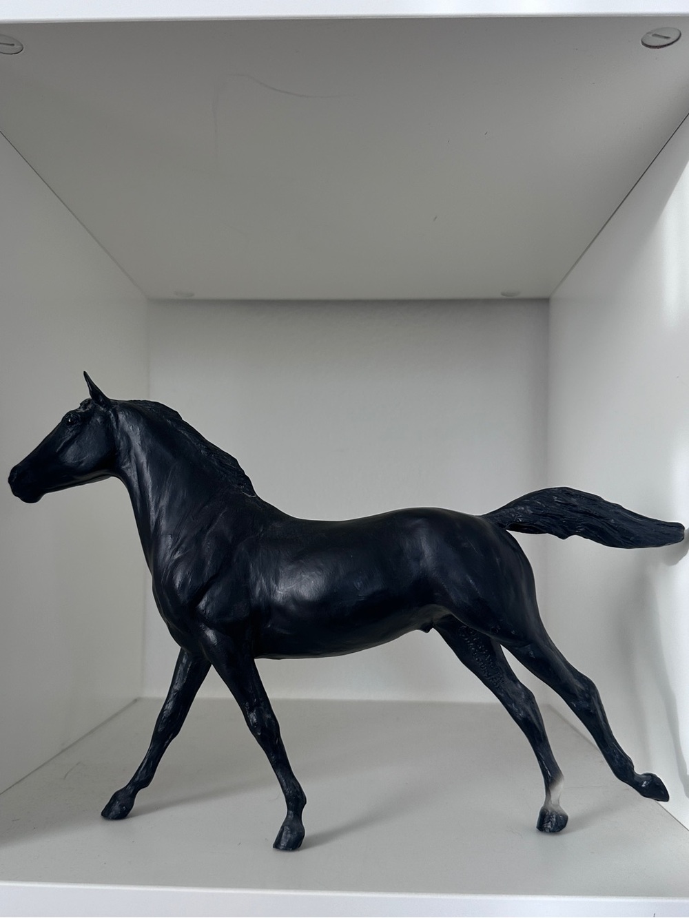 Breyer Horse Black Thoroughbred Racehorse